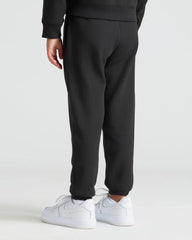 Girls Black & Stormcloud Relaxed Joggers 2-Pack