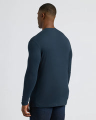 All Navy Tall Long Sleeve Crew 3-Pack