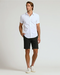 7" Black Chino Shorts 2.0