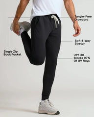 All Black Active Joggers 3-Pack