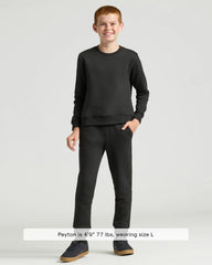 Boys' Black & Navy Fleece Joggers 2-Pack