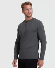 All Carbon Classic Henley 3-Pack