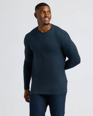 All Navy Tall Long Sleeve Crew 3-Pack