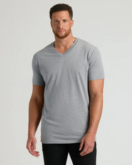 Short Sleeve Tall Classic V-Neck 3-Pack