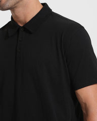 All Black Tall Classic Polo 3-Pack