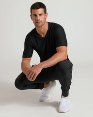 Black Active V-Neck 3-Pack
