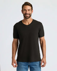 Black & White V-Neck Tee 6-Pack