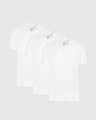White Classic Polo 3-Pack