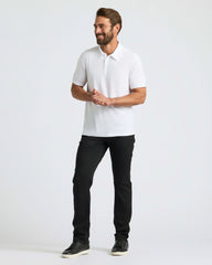 All White Active Polo 6-Pack